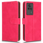 For Xiaomi Redmi K60E 5G Anti-fall Skin-touch hone Leather Case Wallet Stand Cell Phone Cover