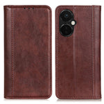 OnePlus Nord CE 3 Lite 5G / Nord N30 5G Split Läder Stativ Anti-fall mobilskal Litchi Texture Flip Plånboksfodral