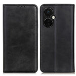 Magnetic Closing Phone Case for OnePlus Nord CE 3 Lite 5G / Nord N30 5G Split Leather Folio Flip Cover with Wallet