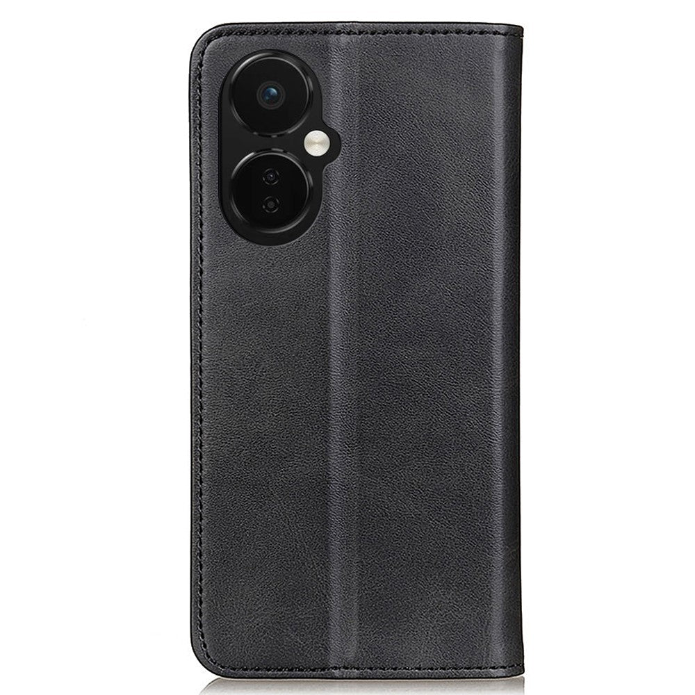 Magnetic Closing Phone Case for OnePlus Nord CE 3 Lite 5G / Nord N30 5G Split Leather Folio Flip Cover with Wallet