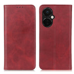 Magnetic Closing Phone Case for OnePlus Nord CE 3 Lite 5G / Nord N30 5G Split Leather Folio Flip Cover with Wallet