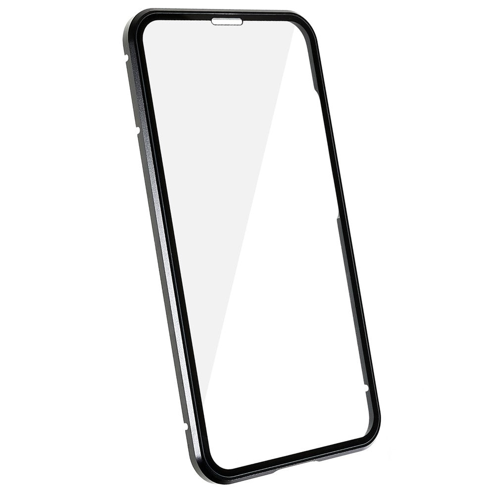 For Samsung Galaxy S23+ Full Body Case Magnetic Tempered Glass Double-Sided Phone Case