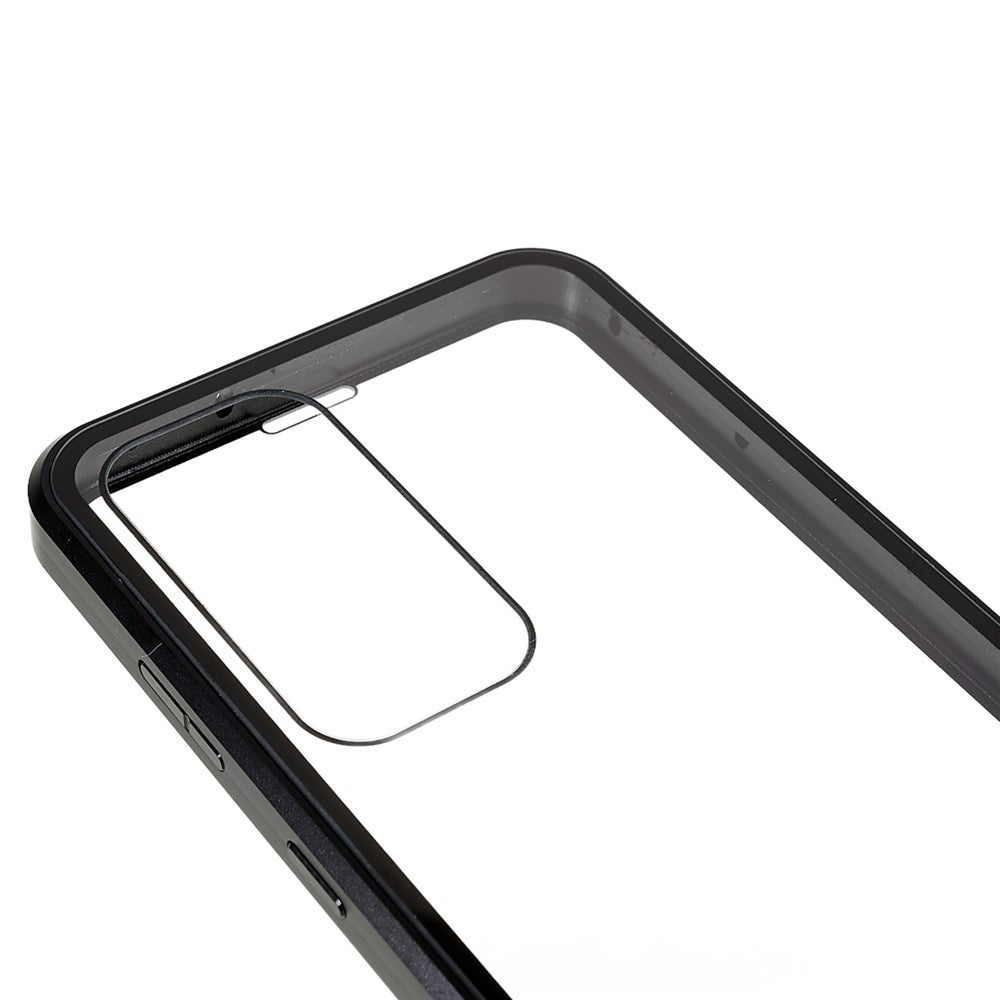 For Samsung Galaxy S23+ Full Body Case Magnetic Tempered Glass Double-Sided Phone Case