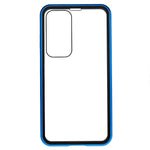 For Samsung Galaxy S23 Full Body Case Magnetic Tempered Glass Double-Sided Phone Case