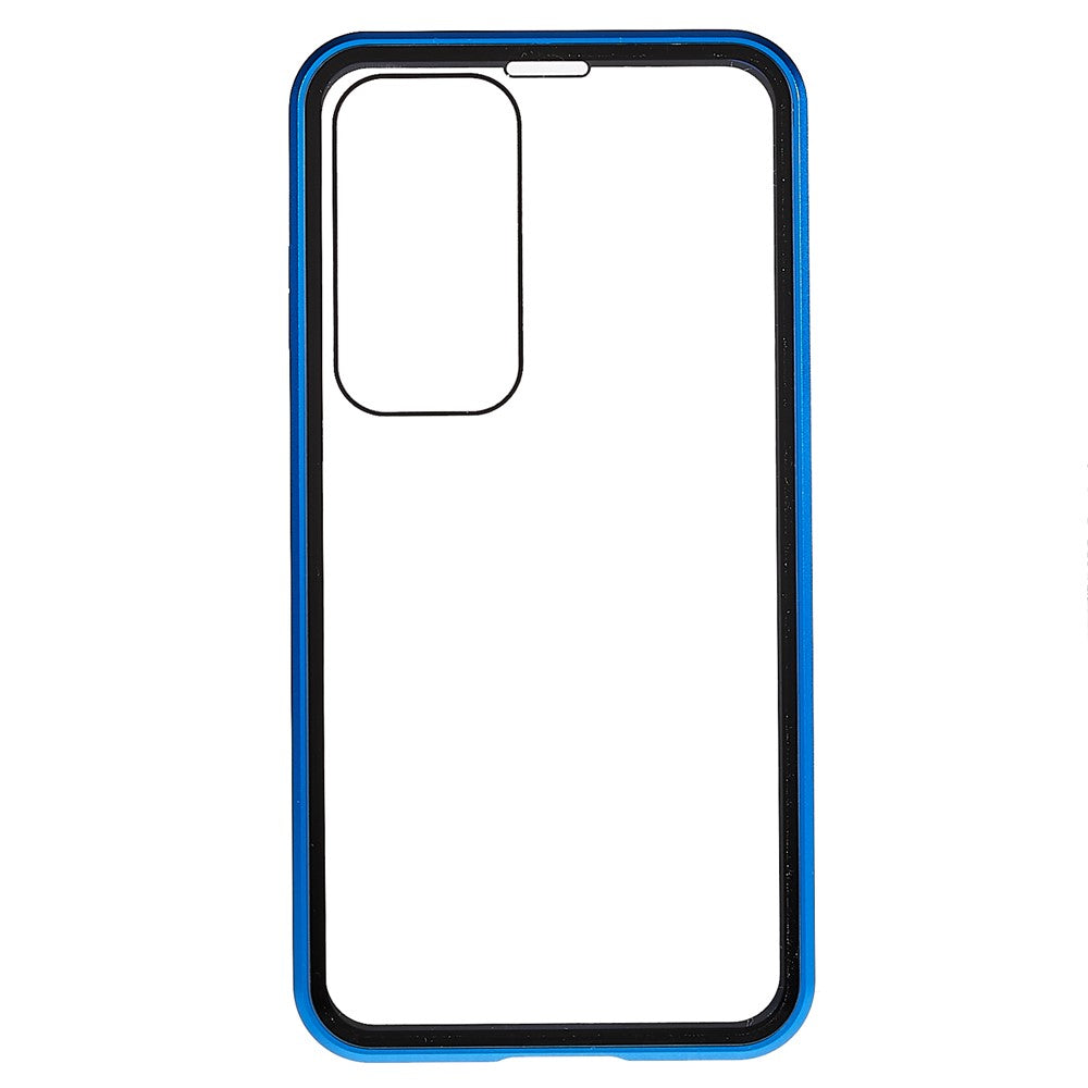 For Samsung Galaxy S23 Full Body Case Magnetic Tempered Glass Double-Sided Phone Case