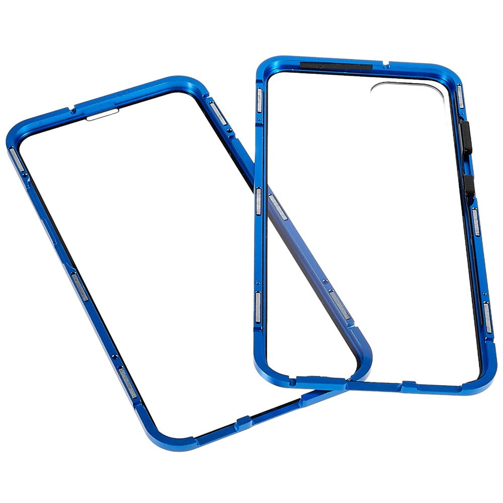 For Samsung Galaxy S23 Full Body Case Magnetic Tempered Glass Double-Sided Phone Case