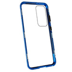 For Samsung Galaxy S23 Full Body Case Magnetic Tempered Glass Double-Sided Phone Case
