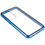For Samsung Galaxy S23 Full Body Case Magnetic Tempered Glass Double-Sided Phone Case