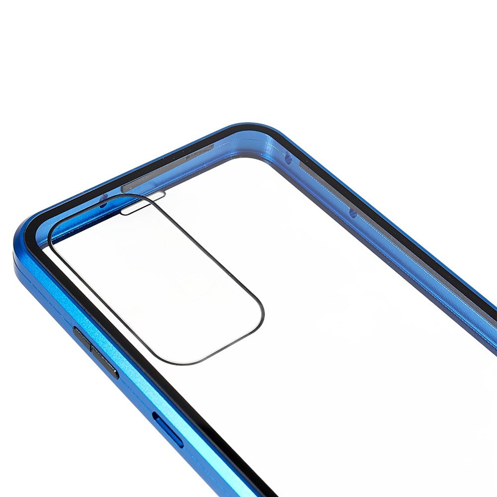 For Samsung Galaxy S23 Full Body Case Magnetic Tempered Glass Double-Sided Phone Case