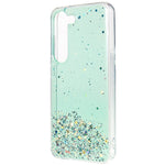 For Samsung Galaxy S22 5G Starry Sky Sparkle Epoxy Phone Case Soft TPU Protective Back Cover