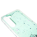 For Samsung Galaxy S22 5G Starry Sky Sparkle Epoxy Phone Case Soft TPU Protective Back Cover