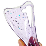 For Samsung Galaxy S22+ 5G Starry Sky Sparkle Epoxy Phone Case Shockproof Soft TPU Protective Back Cover