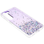 For Samsung Galaxy S22+ 5G Starry Sky Sparkle Epoxy Phone Case Shockproof Soft TPU Protective Back Cover