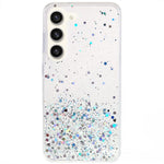 Samsung Galaxy S23 Starry Sky Sparkle Epoxy Soft TPU Phone Case Skyddande Baksida