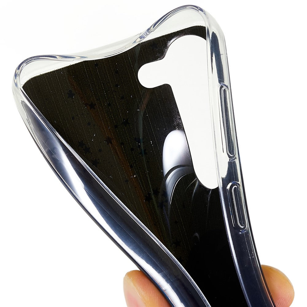 For Samsung Galaxy S23+ Starry Sky Sparkle Epoxy Phone Case Shockproof TPU Protective Back Cover