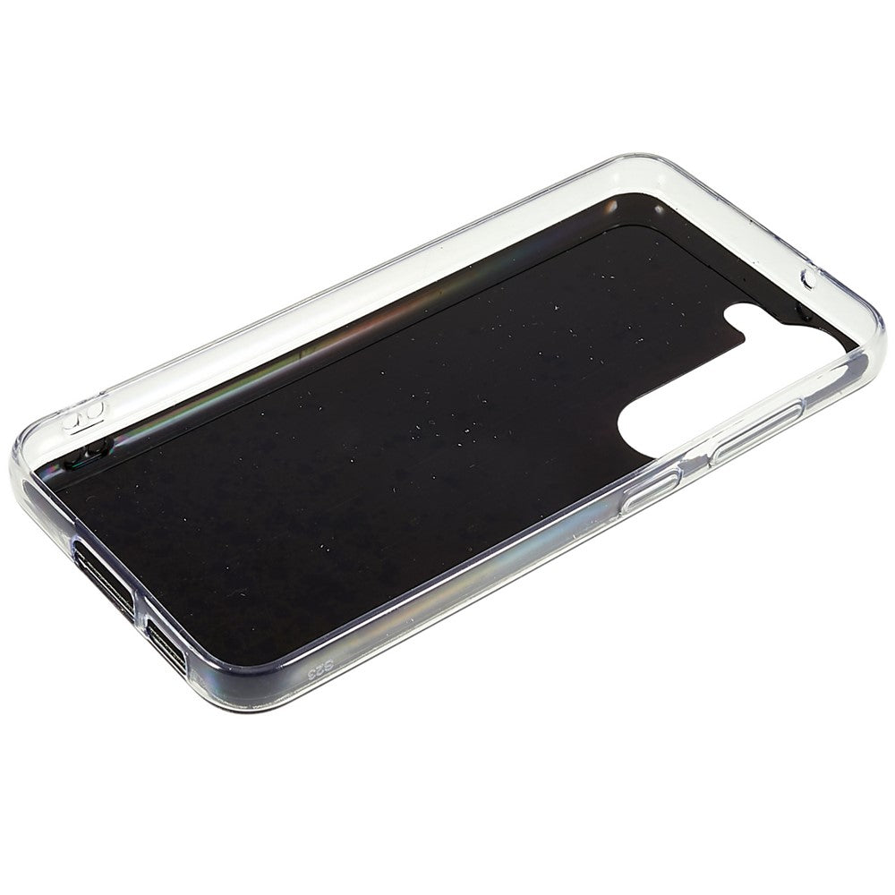 For Samsung Galaxy S23+ Starry Sky Sparkle Epoxy Phone Case Shockproof TPU Protective Back Cover