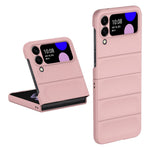 Skin-touch Folding Phone Case for Samsung Galaxy Z Flip4 5G, Hard PC Back Rugged Phone Cover