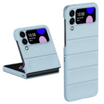 Skin-touch Folding Phone Case for Samsung Galaxy Z Flip4 5G, Hard PC Back Rugged Phone Cover