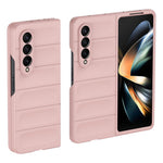 For Samsung Galaxy Z Fold4 5G Skin-touch Hard PC Back Case Drop-proof Rugged Phone Cover