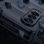 For Samsung Galaxy Z Fold4 5G Skin-touch Hard PC Back Case Drop-proof Rugged Phone Cover