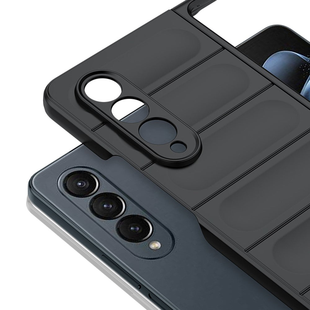 For Samsung Galaxy Z Fold3 5G Skin-touch Hard PC Back Case Shockproof Rugged Phone Cover