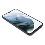 HANMAN Mika Series For Samsung Galaxy S23 PU Leather Coated TPU Protective Case Magnetic Card Slots Design Cell Phone Shell Cover