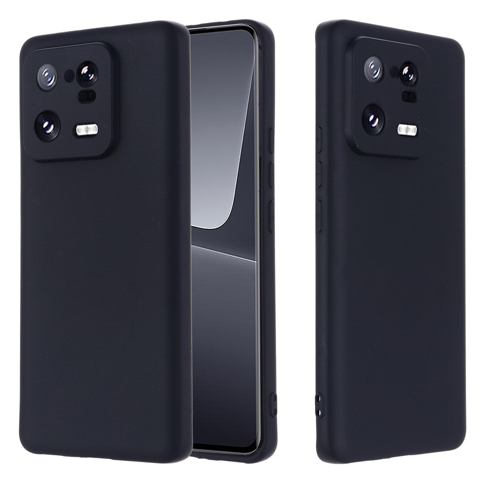 For Xiaomi 13 Pro 5G Drop Resistant Liquid Silicone Case Cell Phone Cover Protector with Strap
