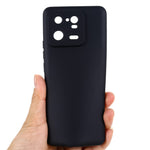 For Xiaomi 13 Pro 5G Drop Resistant Liquid Silicone Case Cell Phone Cover Protector with Strap