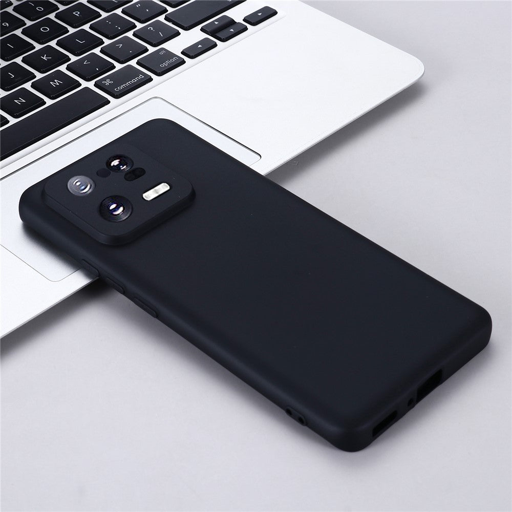 For Xiaomi 13 Pro 5G Drop Resistant Liquid Silicone Case Cell Phone Cover Protector with Strap