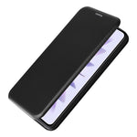 Phone Case for Xiaomi Poco F5 Pro 5G / Redmi K60 Pro 5G / K60 5G Card Slot PU Leather Magnetic Auto-absorbed Stand Carbon Fiber Texture Phone Cover