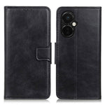OnePlus Nord CE 3 Lite 5G / Nord N30 5G PU-läderfodral med stativ, Crazy Horse-textur, plånboksfodral