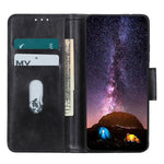 OnePlus Nord CE 3 Lite 5G / Nord N30 5G PU-läderfodral med stativ, Crazy Horse-textur, plånboksfodral