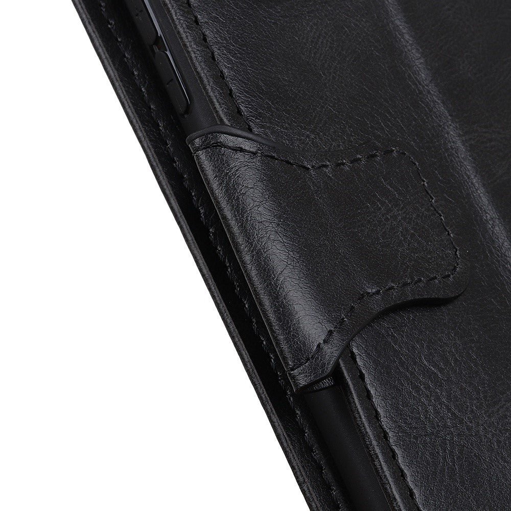OnePlus Nord CE 3 Lite 5G / Nord N30 5G PU-läderfodral med stativ, Crazy Horse-textur, plånboksfodral