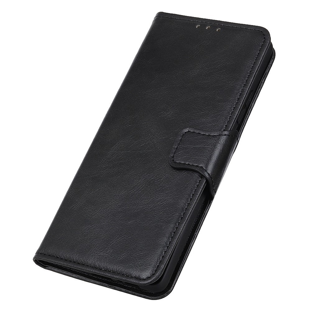 OnePlus Nord CE 3 Lite 5G / Nord N30 5G PU-läderfodral med stativ, Crazy Horse-textur, plånboksfodral