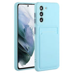 For Samsung Galaxy S23 Anti-drop Phone Case Soft TPU Protective Cover with Card Holder