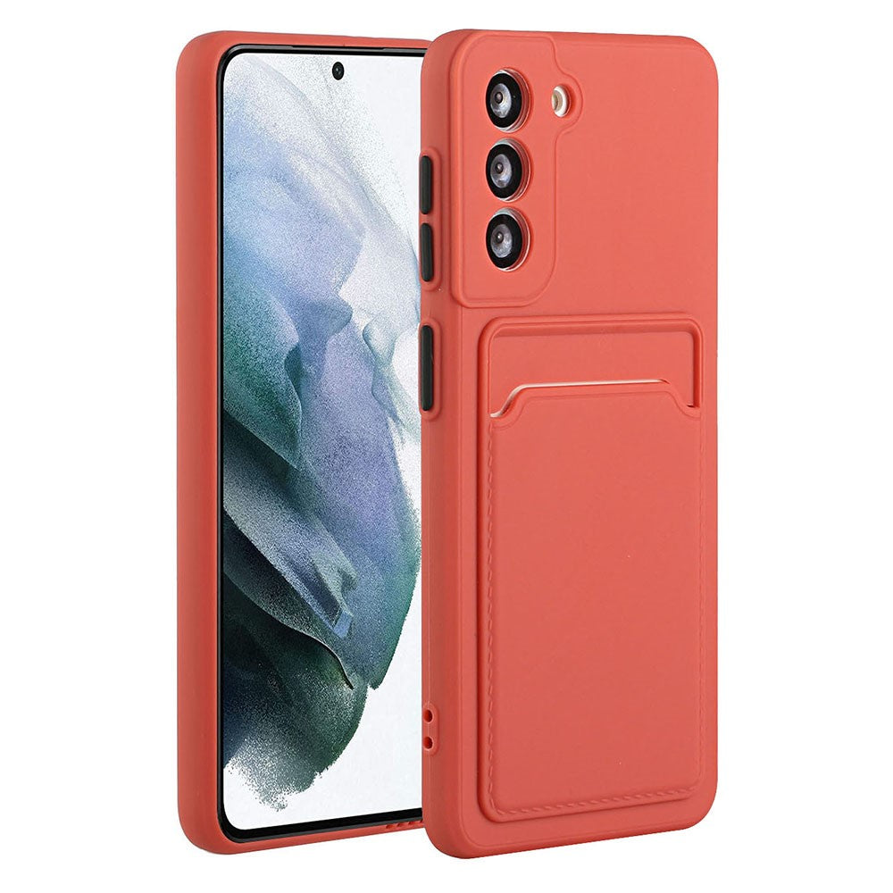 For Samsung Galaxy S23+ Mobile Phone Case Soft TPU Drop-proof Cover with Card Slot