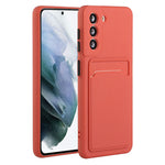 For Samsung Galaxy S23+ Mobile Phone Case Soft TPU Drop-proof Cover with Card Slot