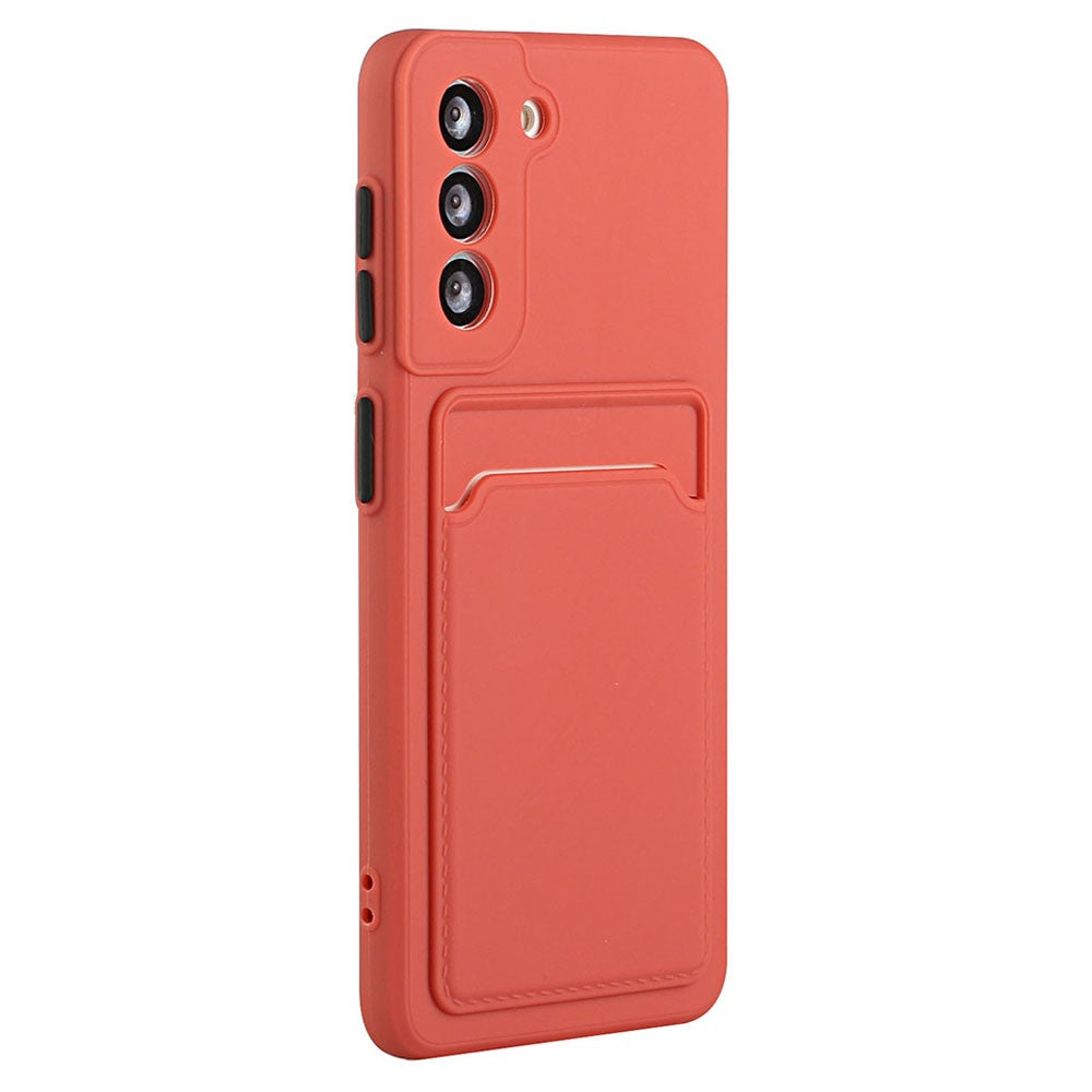 For Samsung Galaxy S23+ Mobile Phone Case Soft TPU Drop-proof Cover with Card Slot