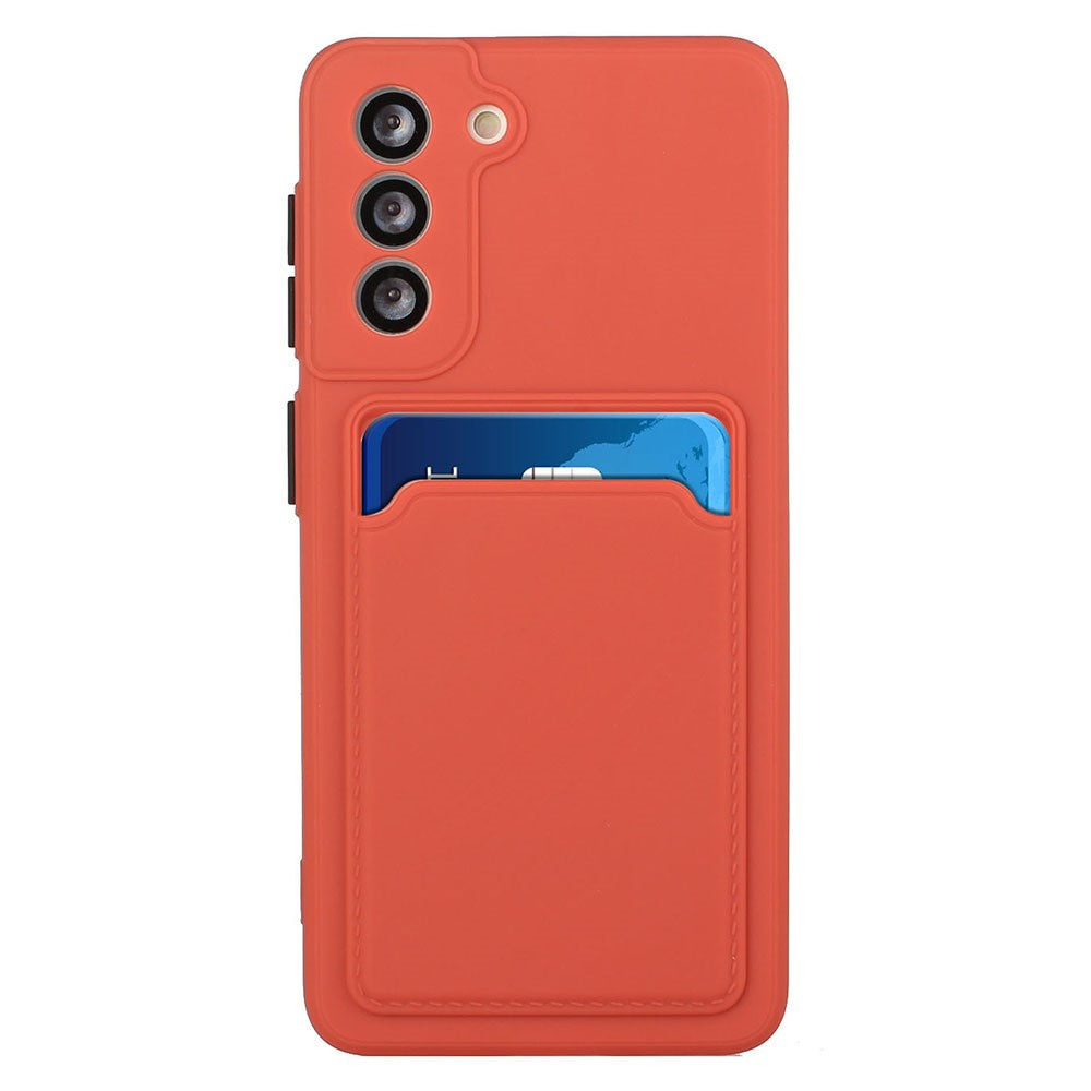 For Samsung Galaxy S23+ Mobile Phone Case Soft TPU Drop-proof Cover with Card Slot