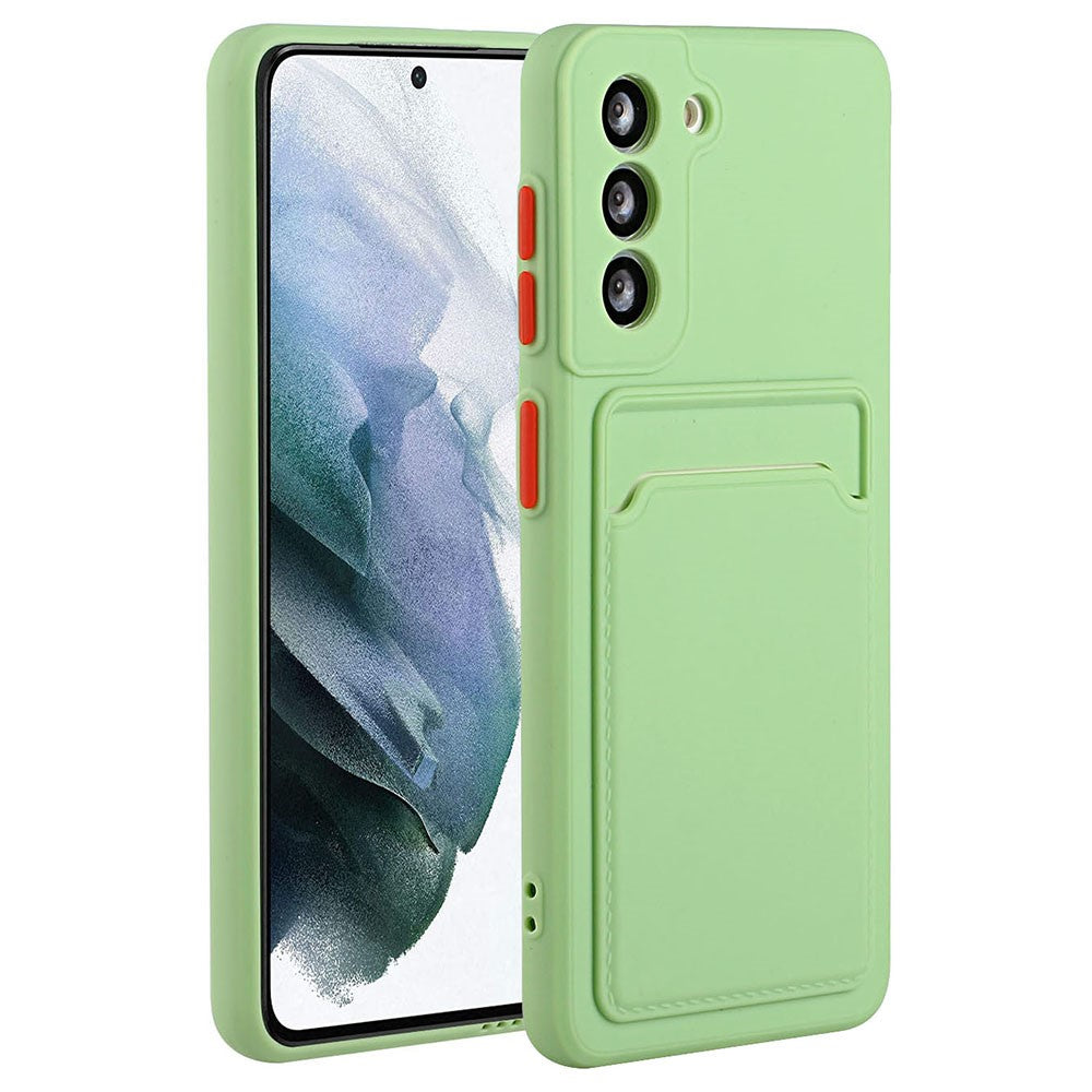 For Samsung Galaxy S23+ Mobile Phone Case Soft TPU Drop-proof Cover with Card Slot