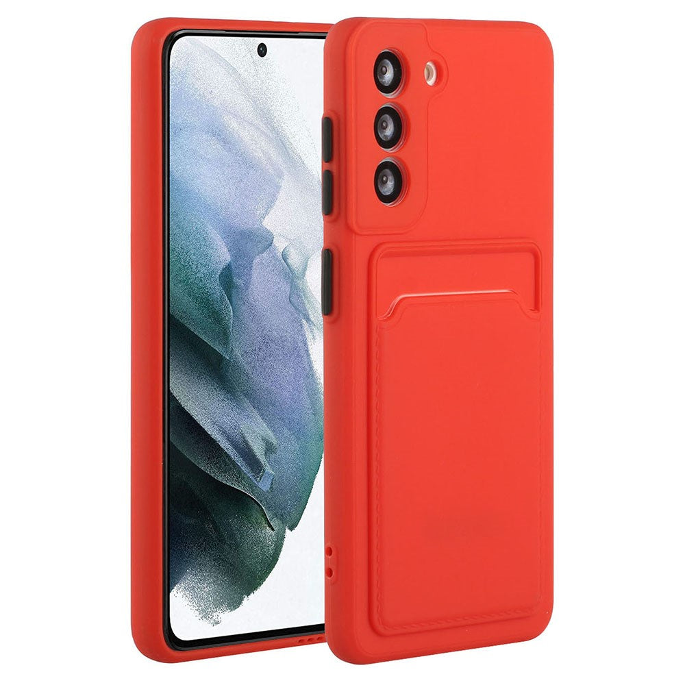 For Samsung Galaxy S23+ Mobile Phone Case Soft TPU Drop-proof Cover with Card Slot