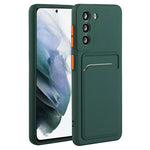 For Samsung Galaxy S23+ Mobile Phone Case Soft TPU Drop-proof Cover with Card Slot