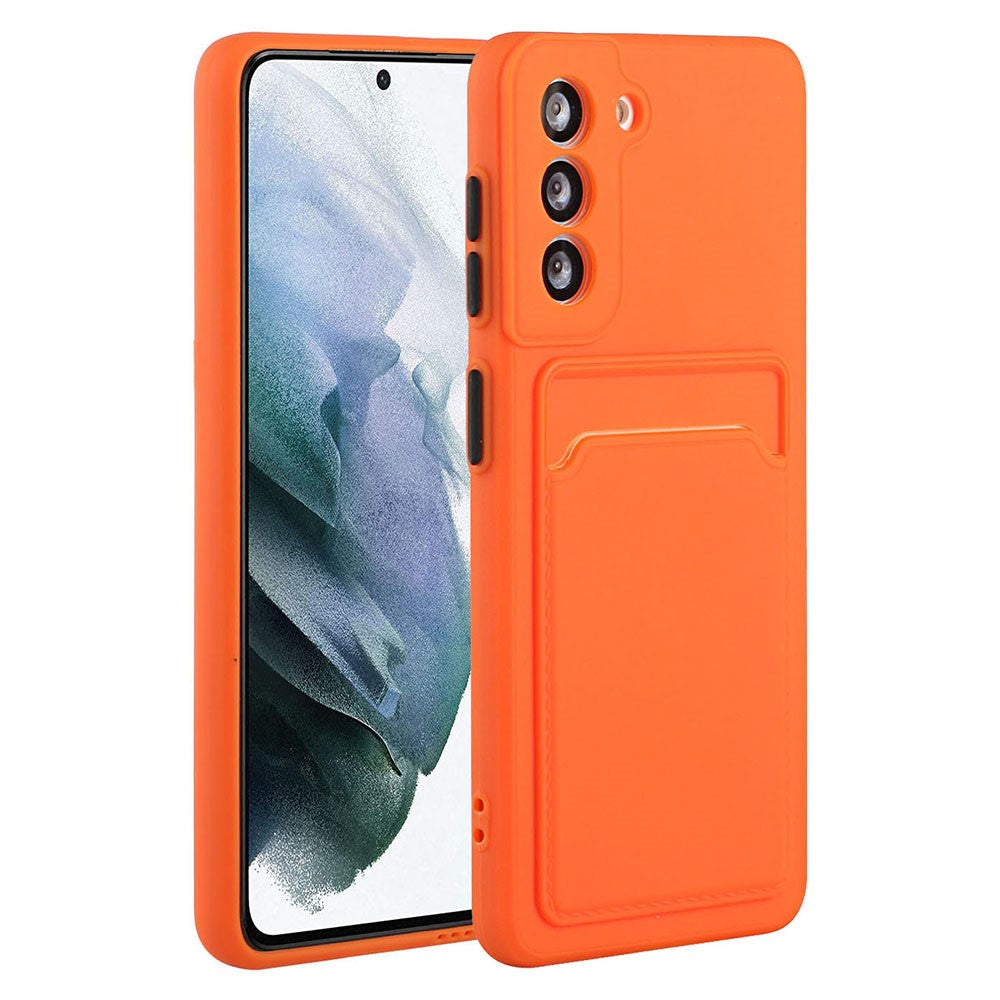 For Samsung Galaxy S23+ Mobile Phone Case Soft TPU Drop-proof Cover with Card Slot
