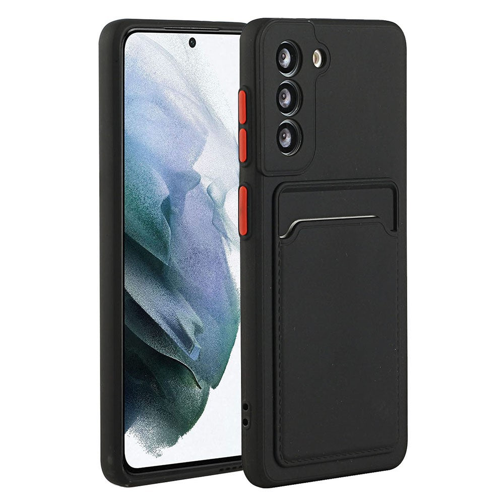 For Samsung Galaxy S23+ Mobile Phone Case Soft TPU Drop-proof Cover with Card Slot