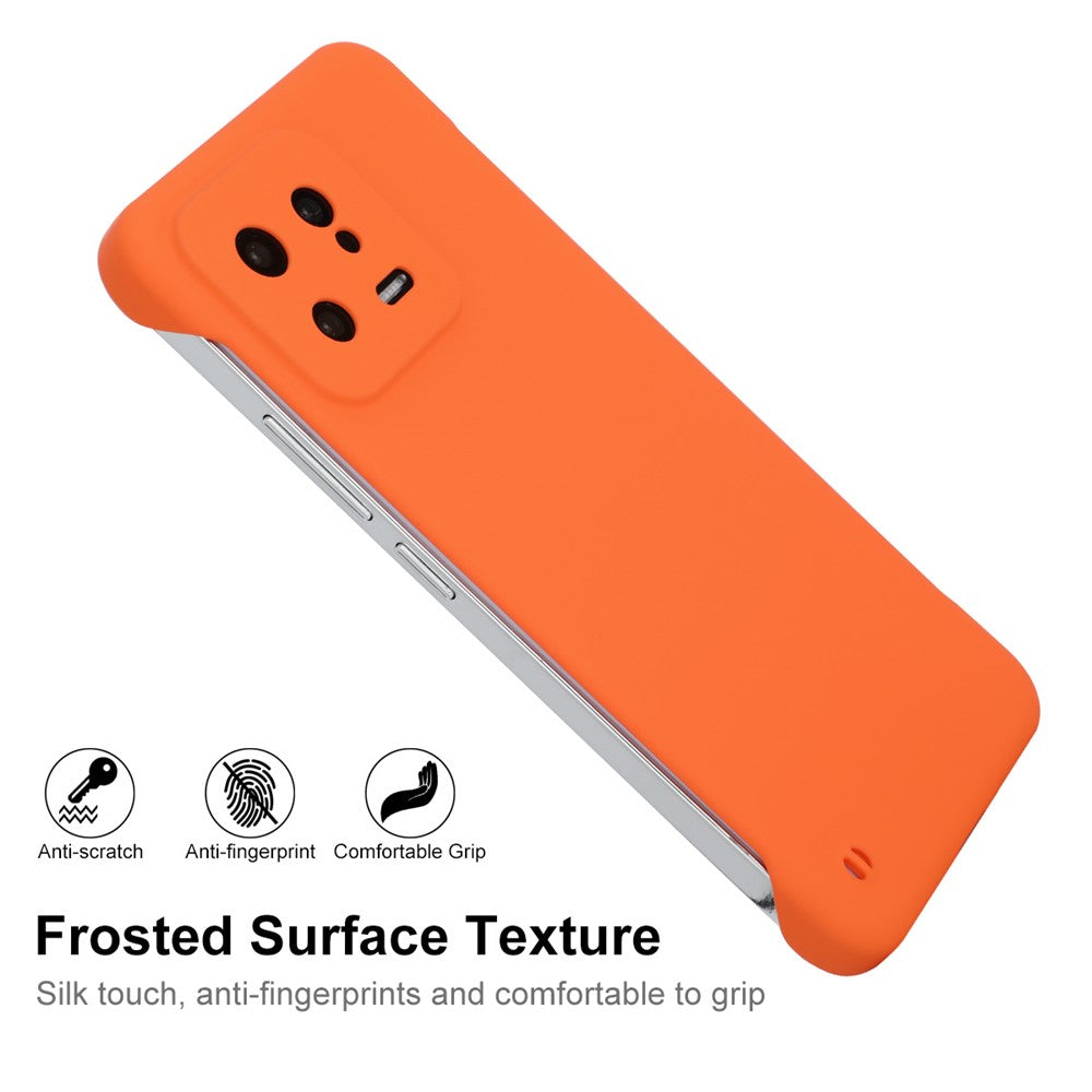 ENKAY HAT PRINCE for Xiaomi 13 5G Rubberized Matte Phone Case Anti-scratch Hard PC Back Cover
