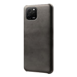 Huawei Nova Y61 4G mobilcover med kalveskindsstruktur, ridsefast PU-læderbelagt PC
