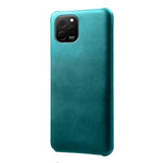 Huawei Nova Y61 4G mobilcover med kalveskindsstruktur, ridsefast PU-læderbelagt PC
