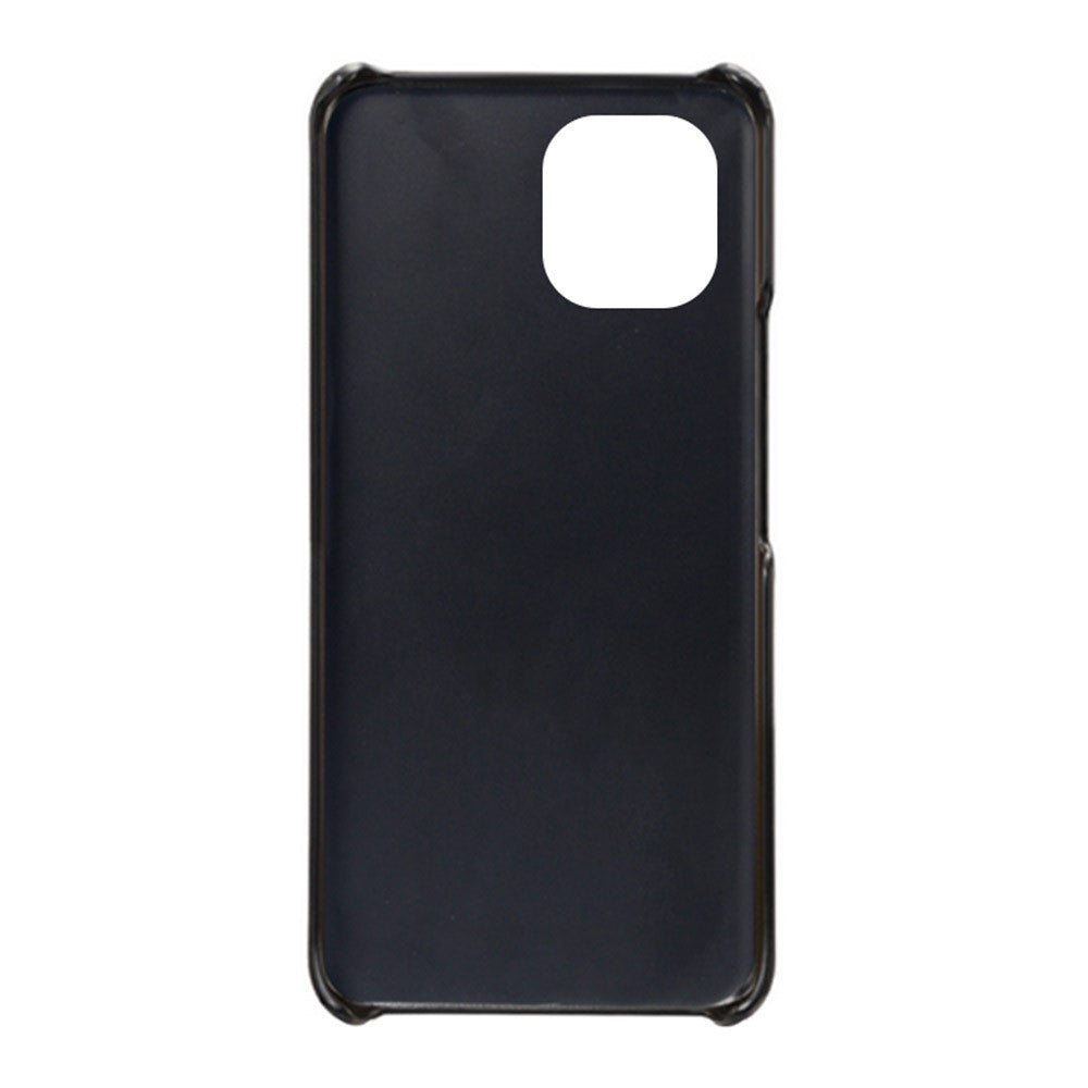 For Huawei nova Y61 4G Dual Card Slots Phone Back Cover PC+PU Leather Phone Case Shell