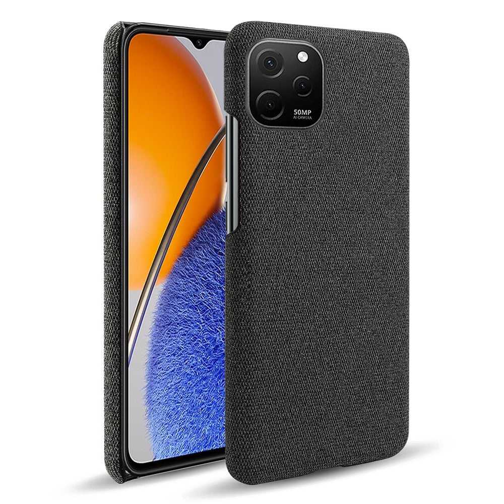 Slankt cover til Huawei nova Y61 4G, stødsikkert ensfarvet cover i hårdt PC-stof