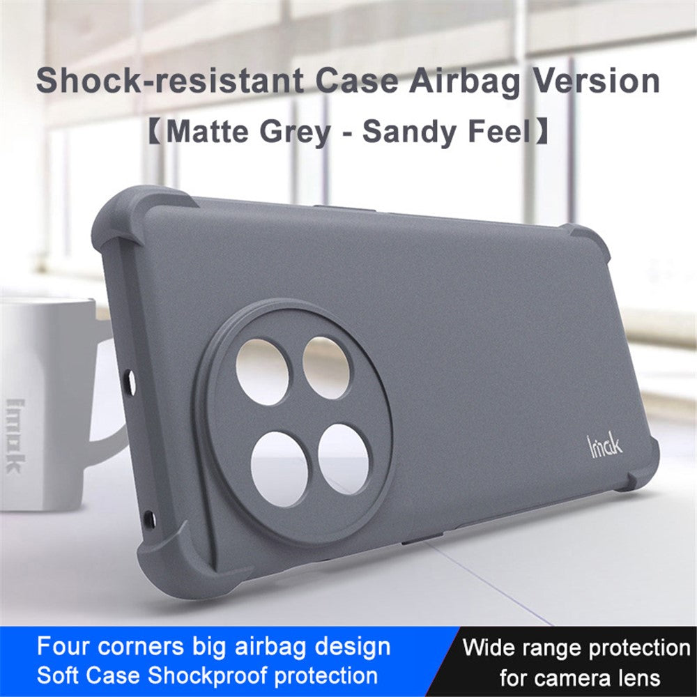 IMAK For OnePlus 11 5G Matte Soft TPU Phone Back Cover Four Corners Airbag Drop-proof Smartphone Case